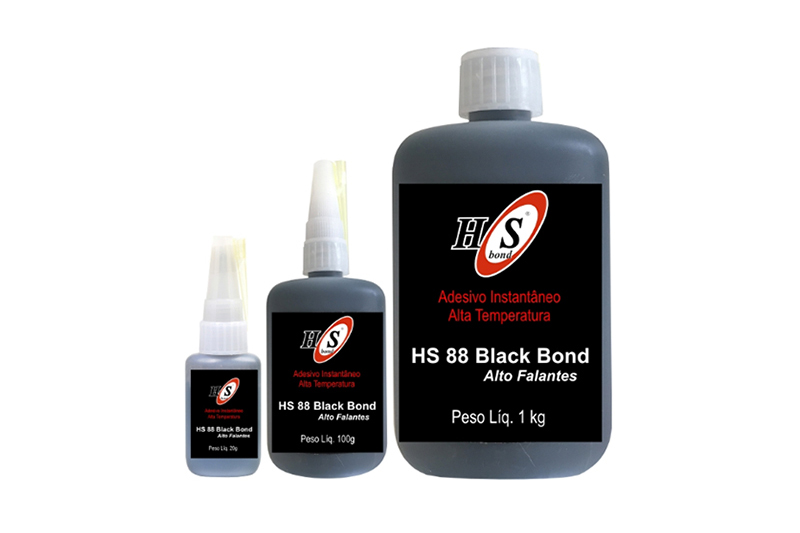 Adesivo Instant neo Black HS Bond 88 MAX Solu es em Automa o